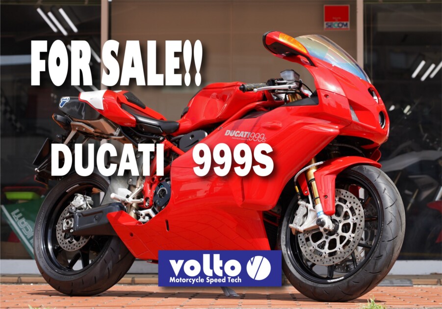 FOR SALE!!】Ducati 999S 回して走れる面白い車両です！